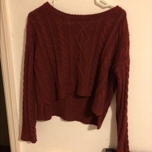 Cute cropped sweater
